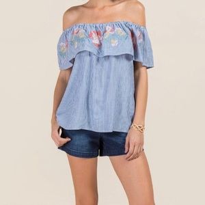 Francesca’s Blouse Sz S